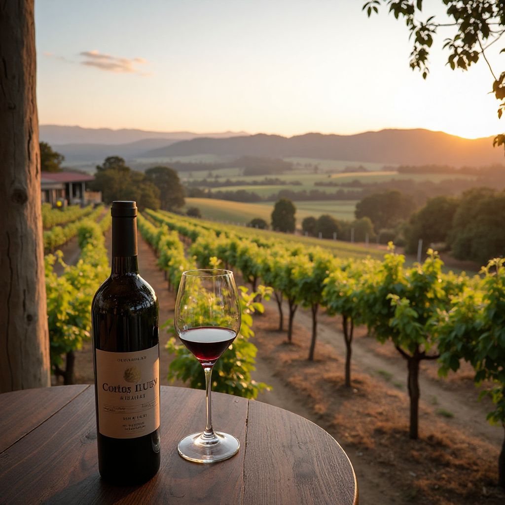 Wine tasting tour through premium Australian vineyards