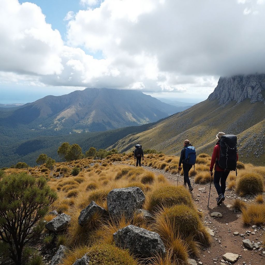 Tasmania wilderness hiking with expert naturalist guides